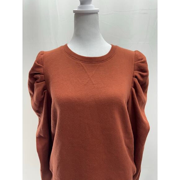 Rebecca Minkoff Brown sweatshirt Top S - Picture 2 of 5